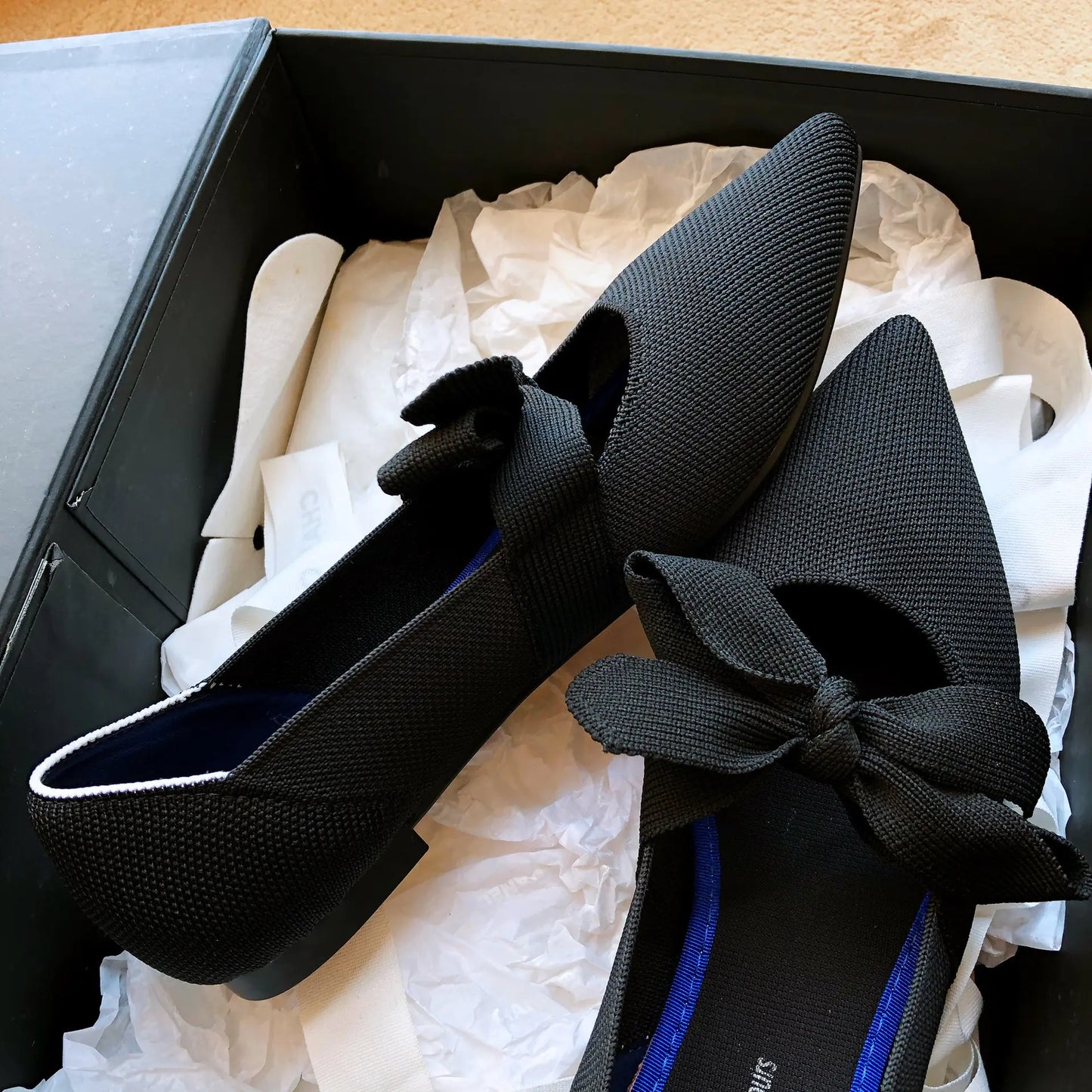 Casual Bow Mary Jane Boat Flats