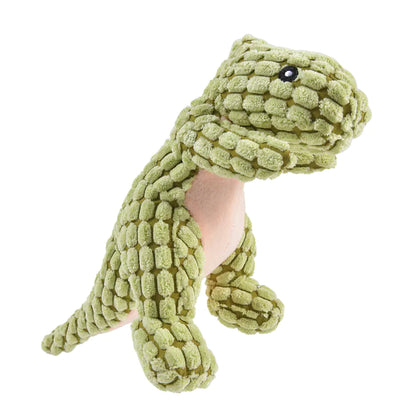 Dinosaur Tooth Grinding and Sound Toy for Dogs