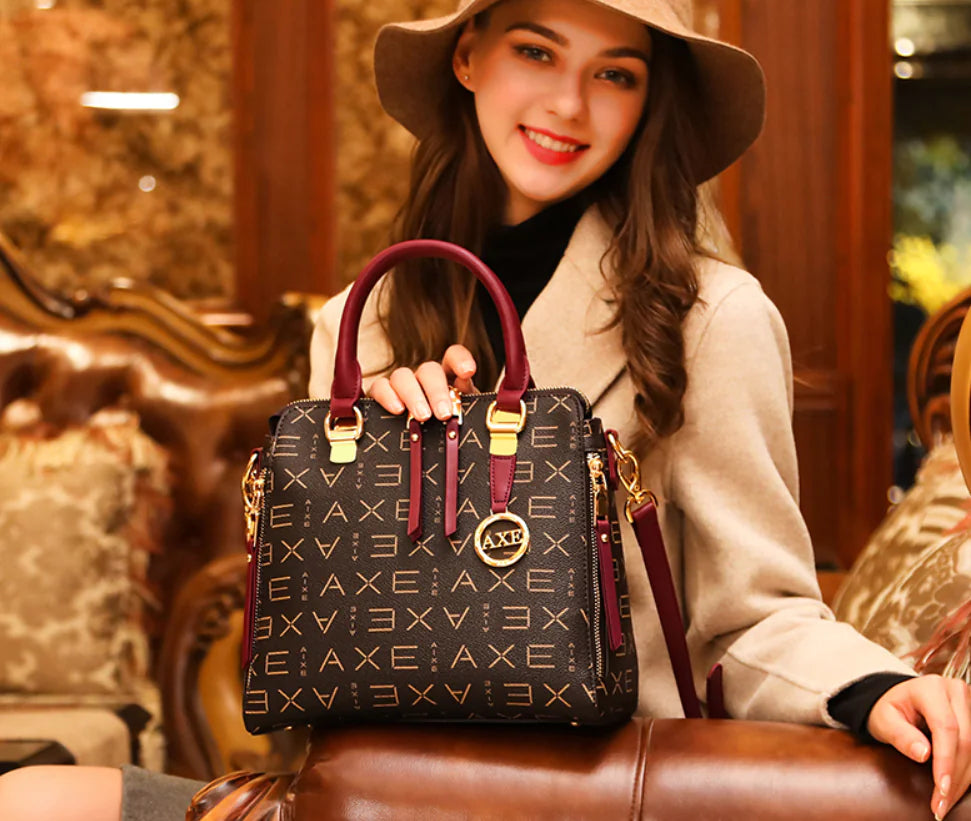 Chic Women's Handbag 2019 - Stylish Large Capacity