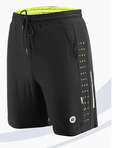 Men's Fitness Running Gym Shorts with Inner Lining