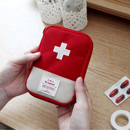 Mini Portable First Aid Kit Medical Storage Bag
