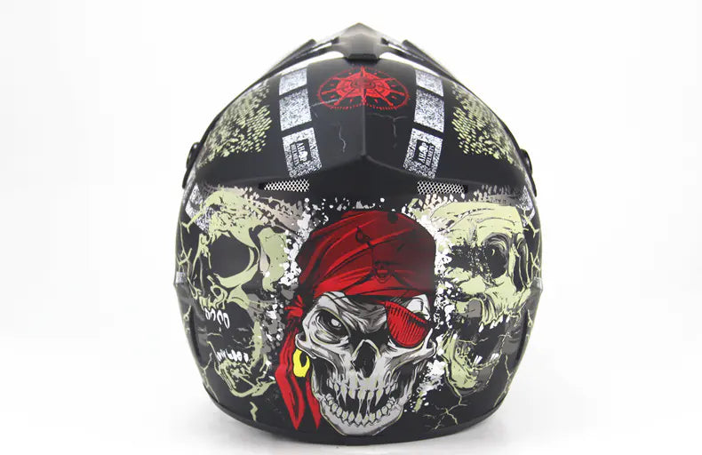 Off-Road Pirate Motorcycle Helmet